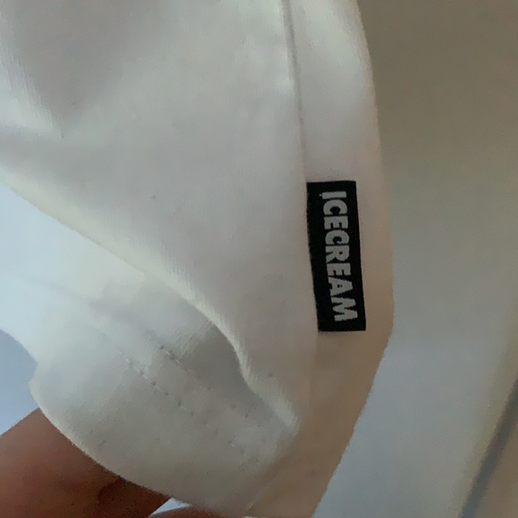 BBC Icecream White Dog T-Shirt - Picture 5 of 5